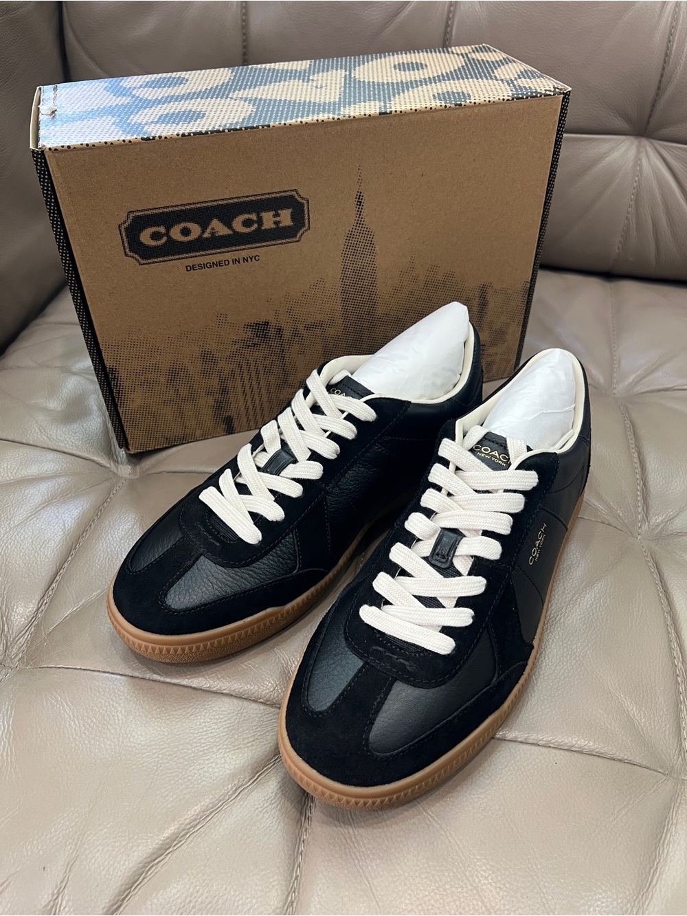 Coach Men Ellis Sneaker Size 8